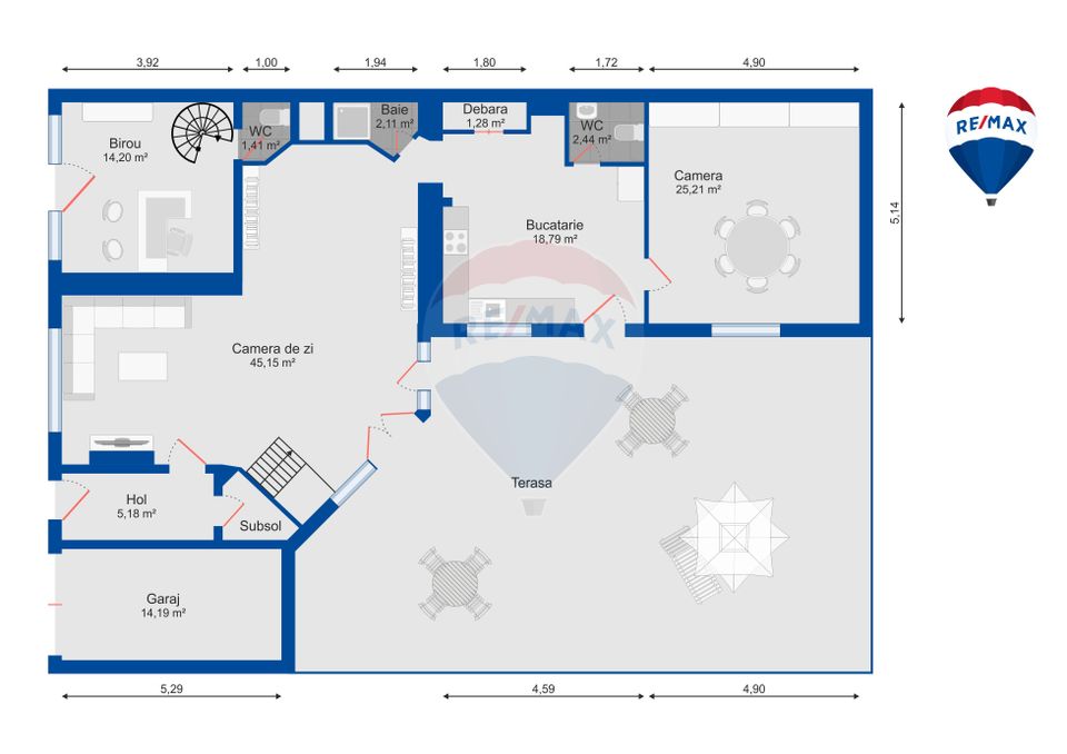 10 room House / Villa for sale, Central area