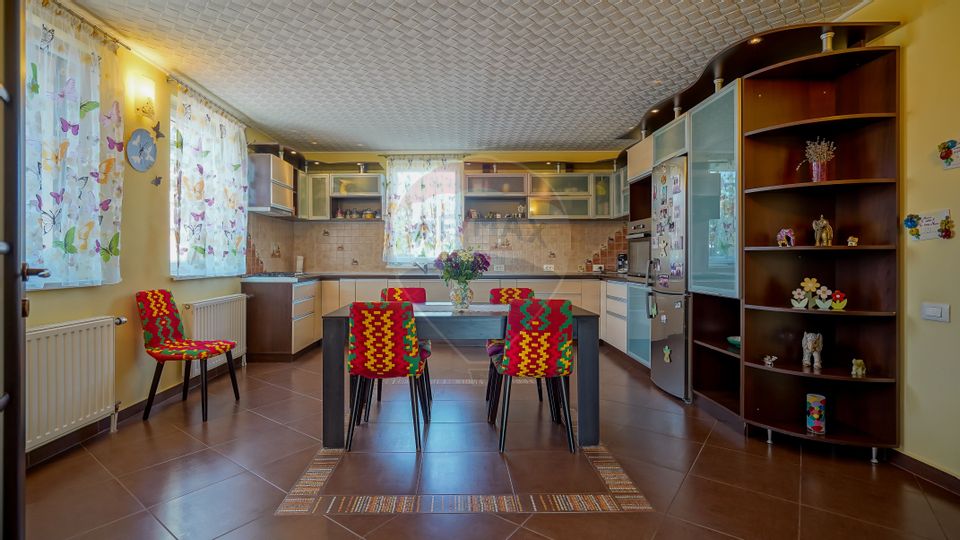 Elegant house, wine cellar, view of the mountains and peak. Postăvaru