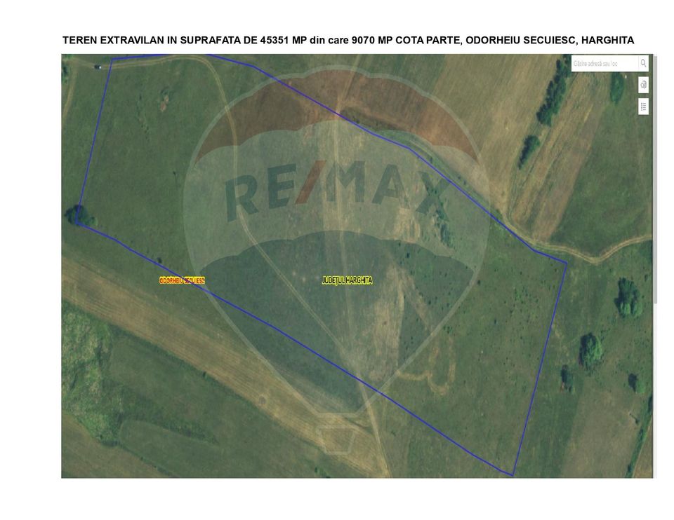 Land 9,070sqm Odorheiu Secuiesc / Periferie