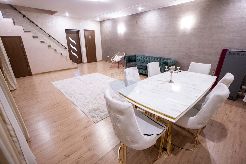 Vila 5 camere complet mobilata, foișor, teren generos