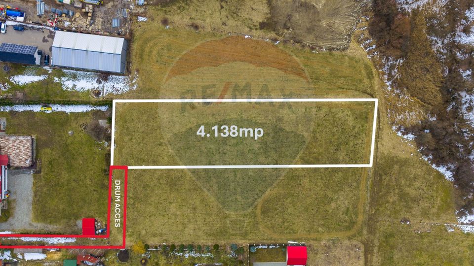 Land 4,138sqm Zarnesti / Soseaua Branului