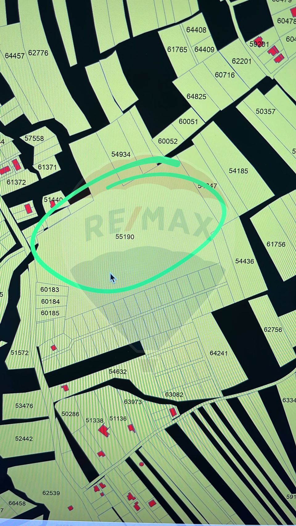 Teren 30.000 mp, între Baciu și Popești, parcelat, front la asfalt