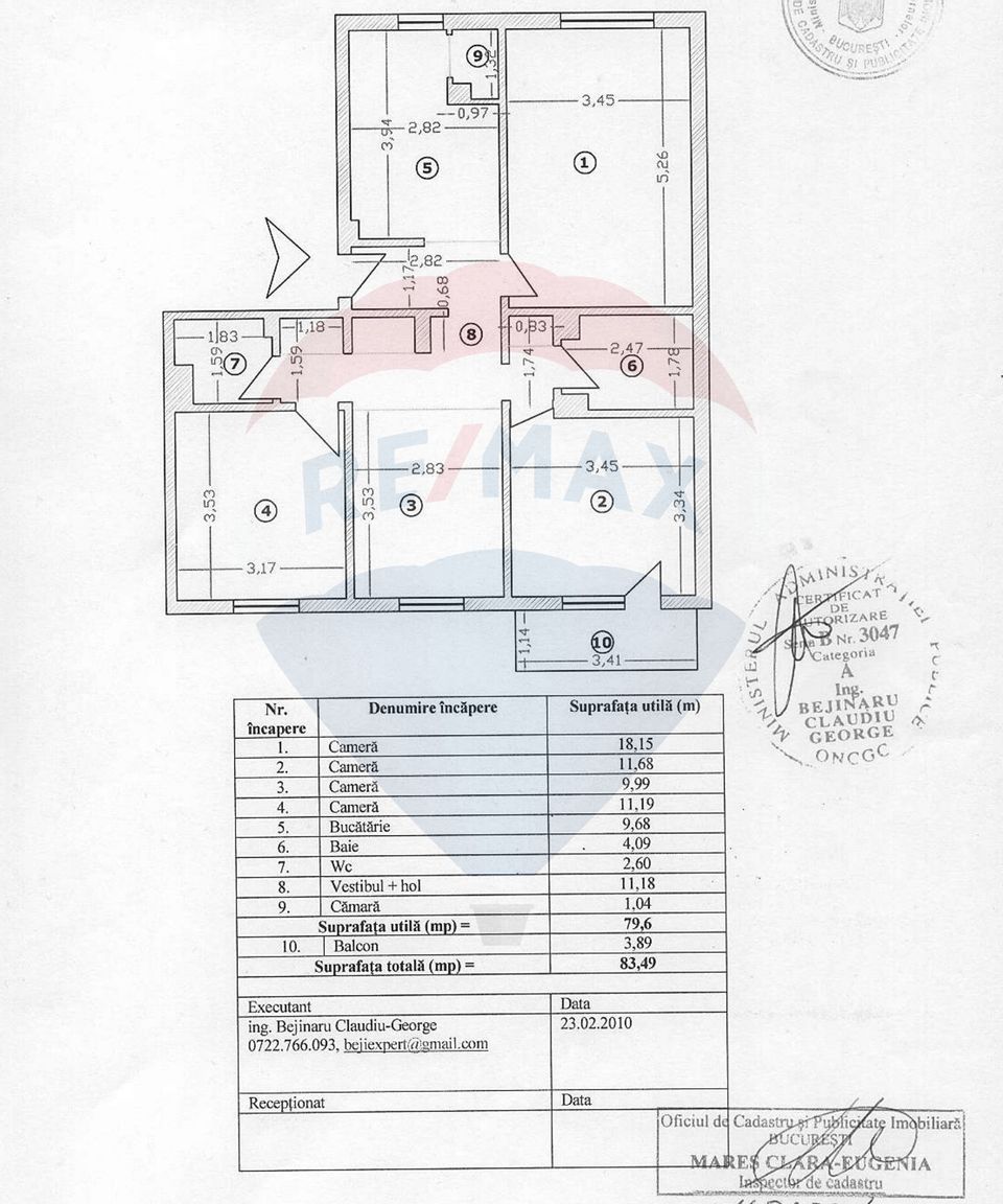 Apartament 4 camere | Crângași | 84 mp | 1981 | 1/4 | liniște | parc