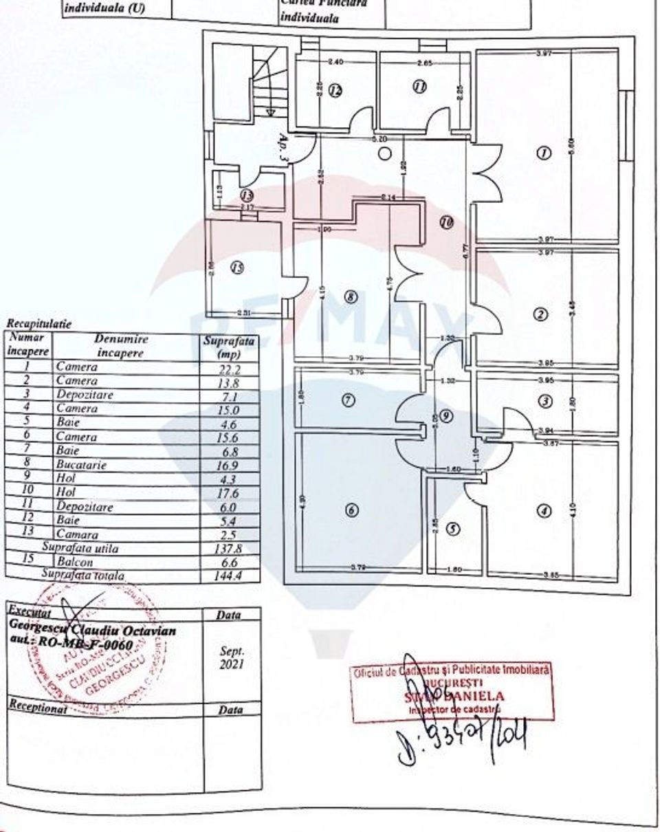 Apartament spectaculos 4 camere | Vilă | Zona P-ta Alba Iulia–Dristor