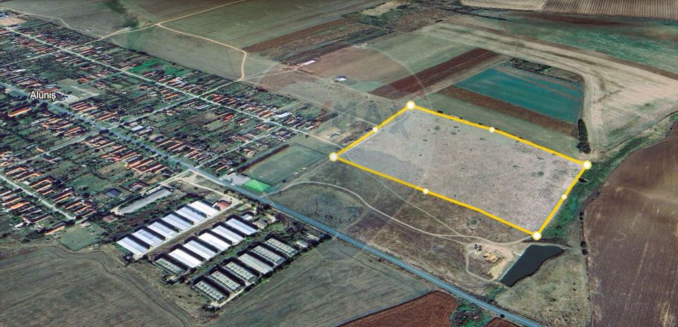 Land 92,700sqm Alunis / Strada Cf nr 293- frumuseni