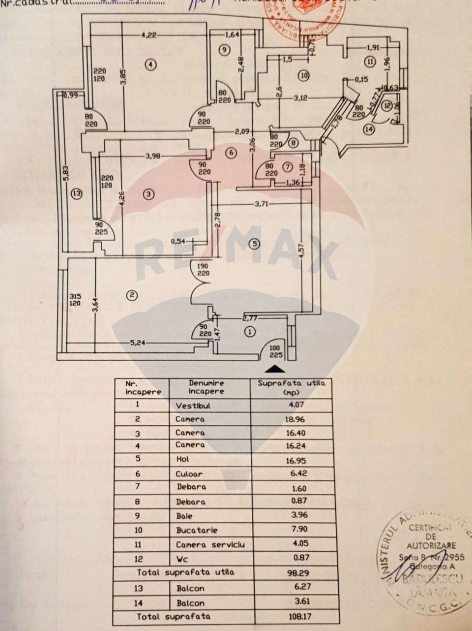 Inchiriez Apartament 4 camere in Piata Romana