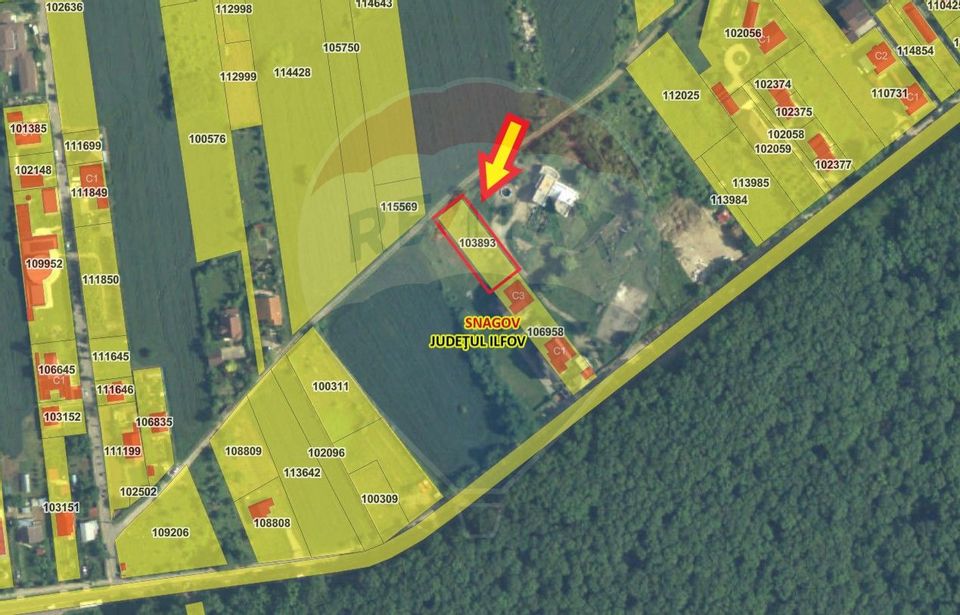 Land 872.43sqm Snagov / None