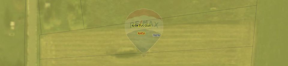 Teren intravilan, 2,900 mp Jucu de Sus, la asfalt