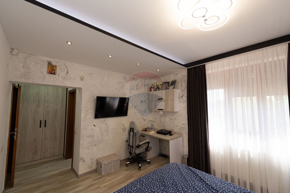 House for sale 6 rooms, furnished and equipped, Popesti-Leordeni