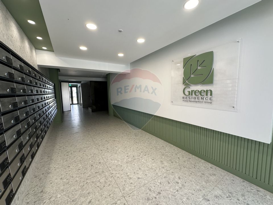 Apartament nou de închiriat cu 2 camere și loc de parcare, Prima Green