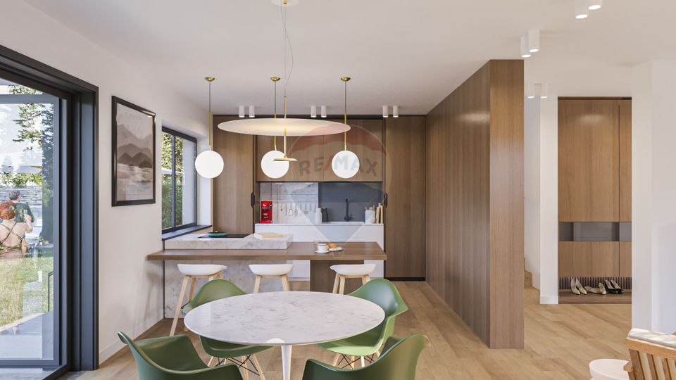 VILA JOY - Casa individuala noua, 4 camere, teren de 430 mp