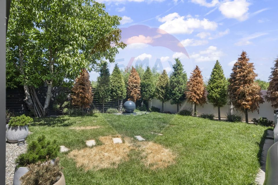 Vila individuala 4 camere 202 mp utili, Corbeanca, ansamblu cu piscina