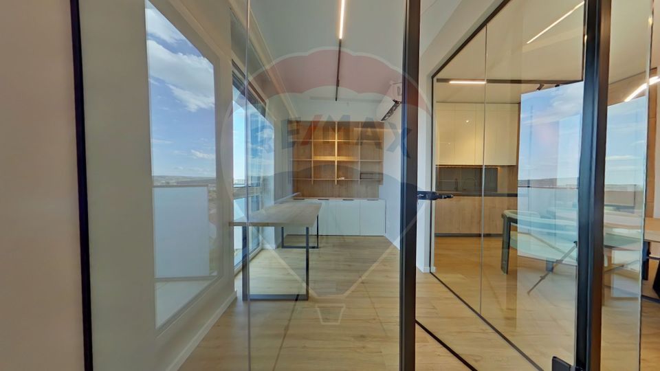 Penthouse confort lux pe 2 nivele, 2 terase panoramice, C. Brancusi