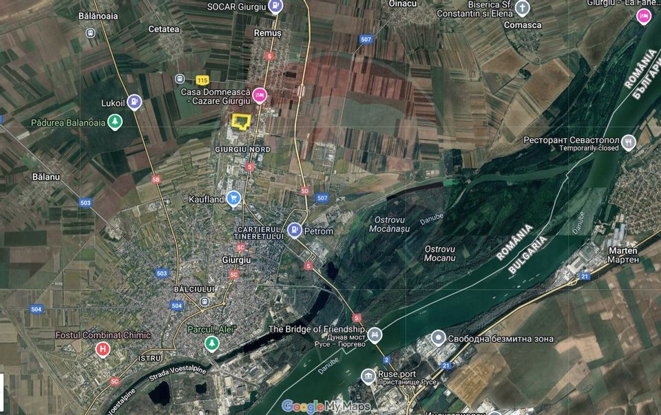 Teren cu PUZ aprobat –  Destinație logistică, industrială și servicii