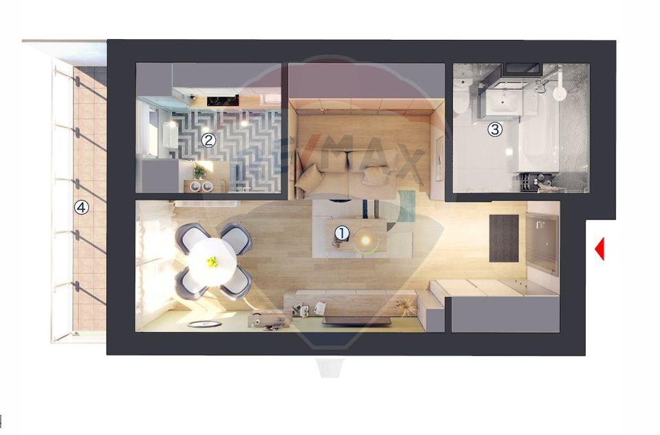 Vanzare garsoniere în zona Theodor Pallady