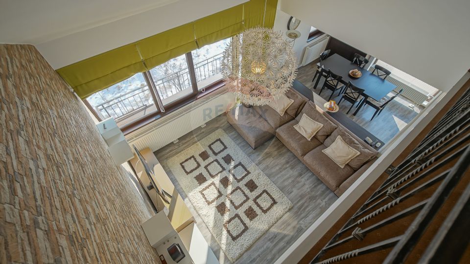 De vanzare penthouse in Tractoru, 3 camere, mobilat si utilat