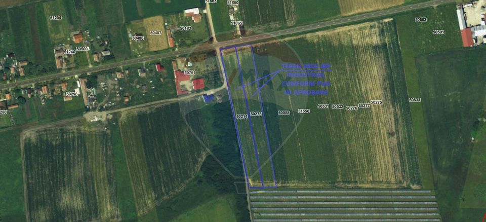 Land 9,800sqm Luna de Jos / Strada Principala