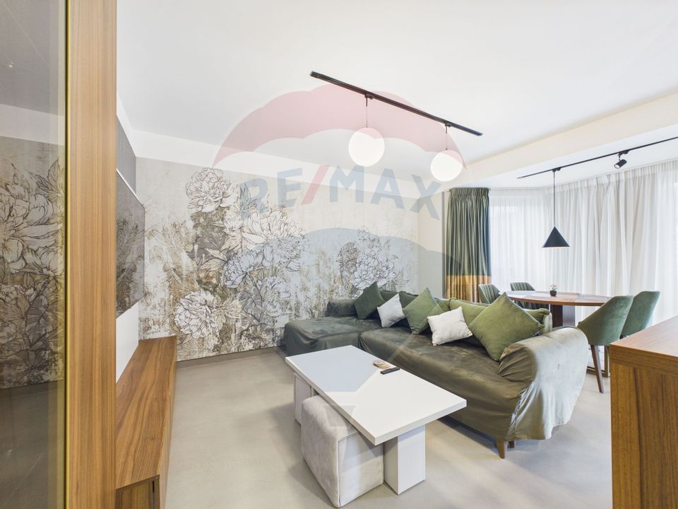 Apartament cu 2 camere ultrafinisat, de inchiriat - Zona Decebal