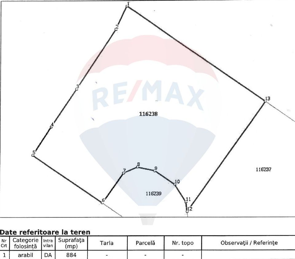 Land 8,581sqm Bran / DN 73