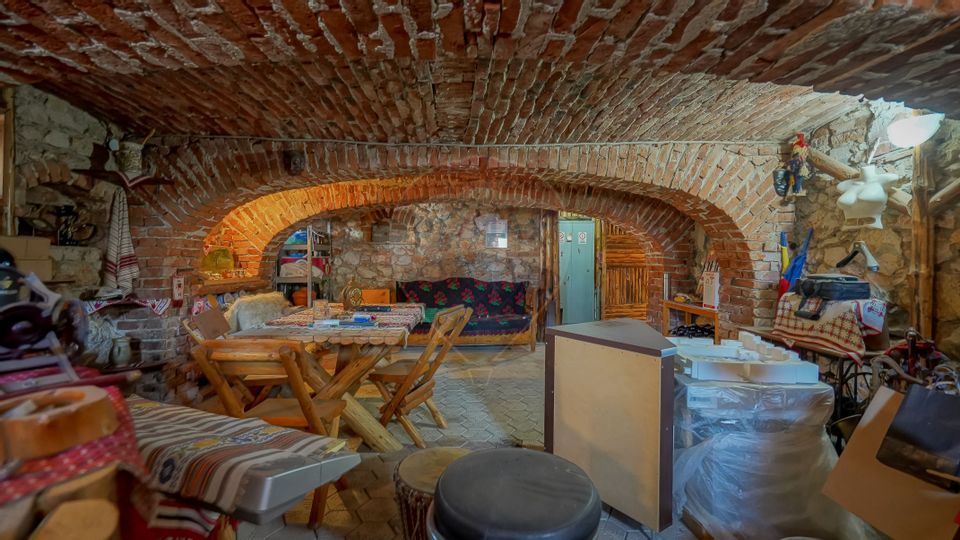 Elegant house, wine cellar, view of the mountains and peak. Postăvaru