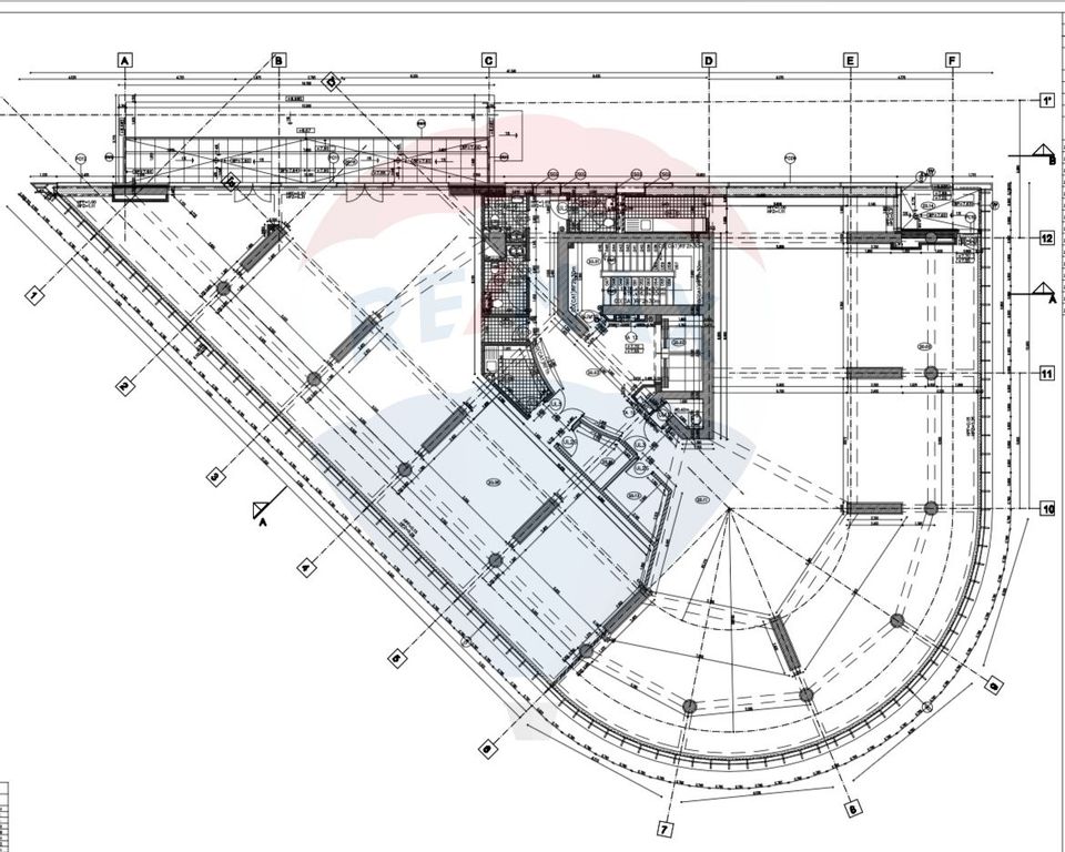 Inchiriere spatiu de birou 644 mp - Universitate - comparti Flexibila