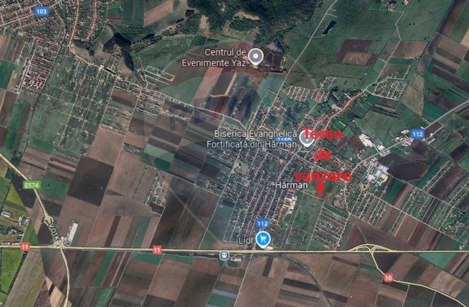 Land 1,000sqm Harman / Strada Henri coanda