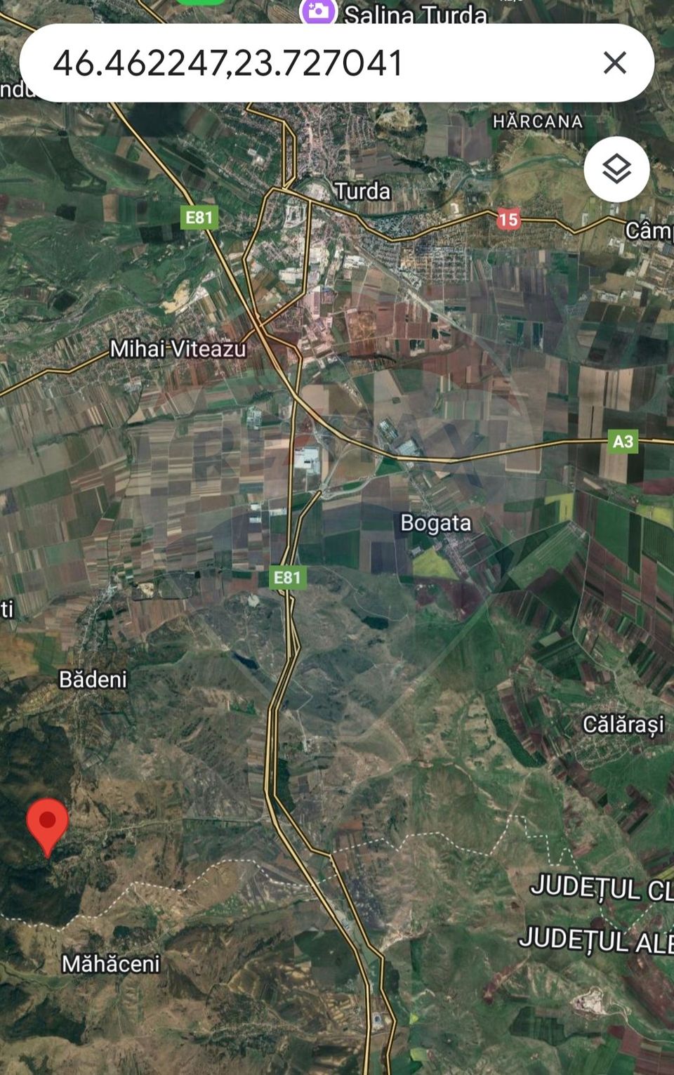 Land 3,350sqm Stejeris / Drumul FN