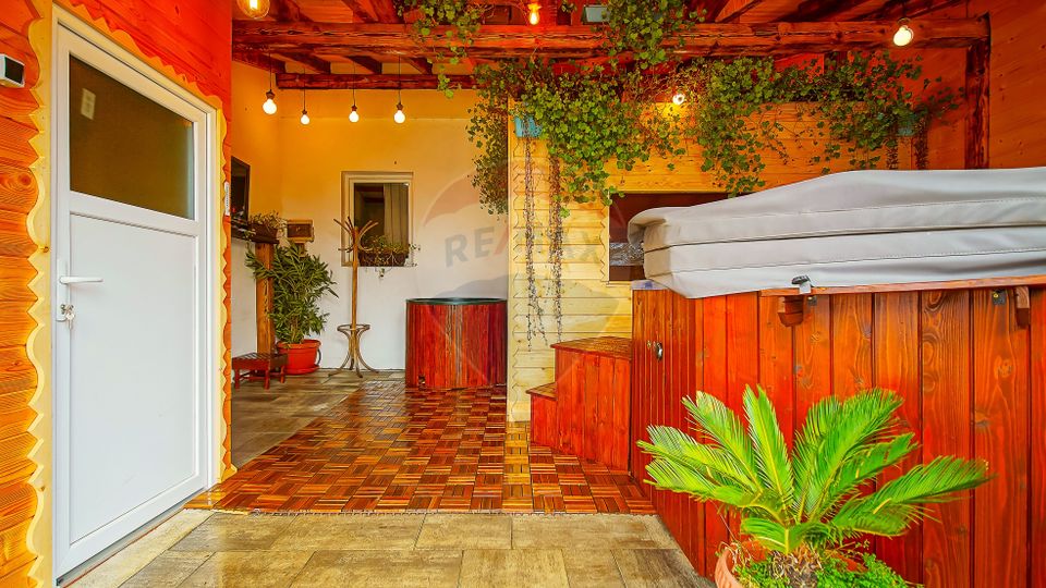 Cabana la Flo, 8 cam,P + M, teren 888 mp oportunitate de investitie !