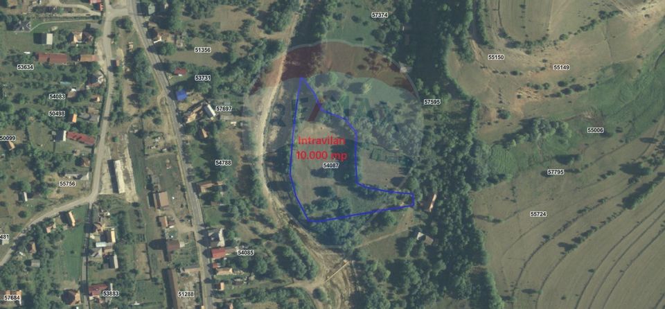 Teren 10.000 mp Calatele – Apuseni, langa rau, ideal investie turism