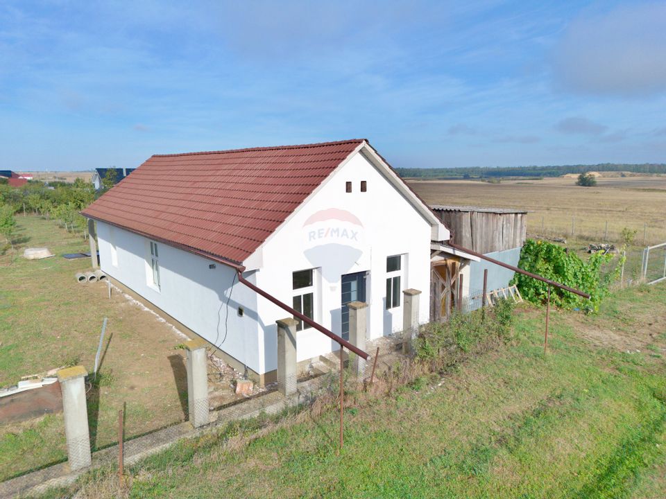 Casă cu 2 camere de vânzare loc. Frumușeni, jud. Arad