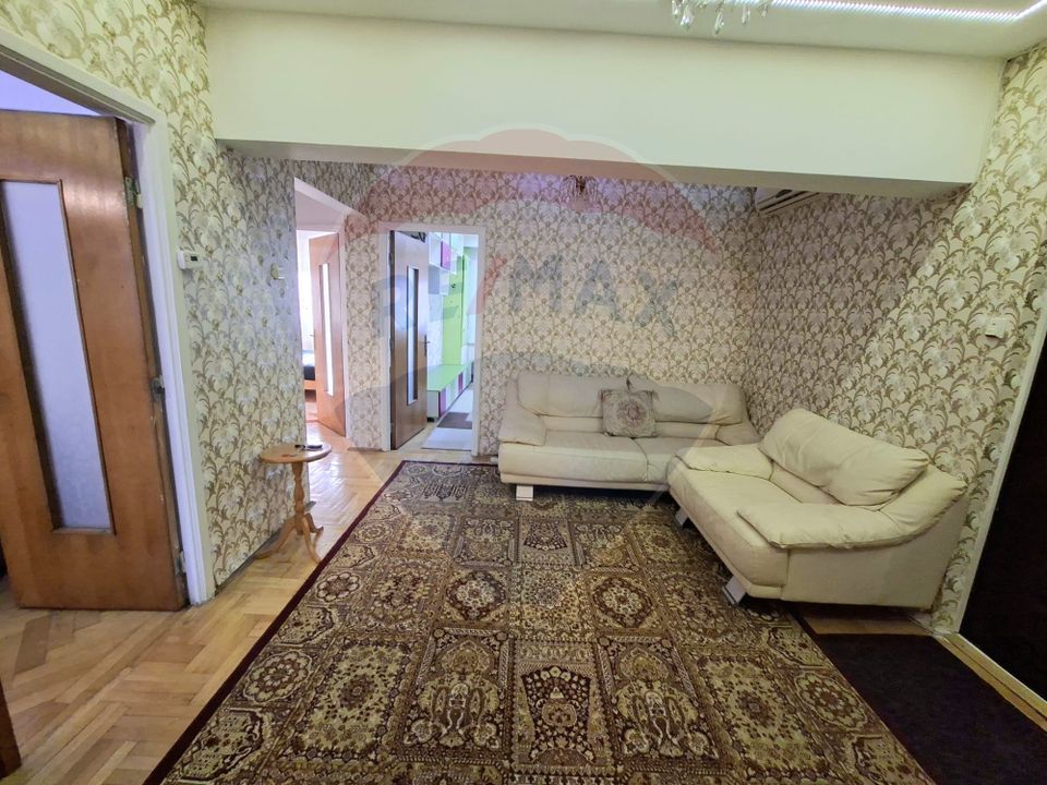 Apartament 3 camere decomandate, 85 mp – complet mobilat