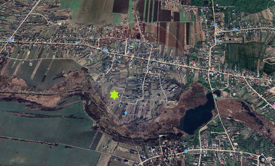 House construction land P+E+M – 528 sqm, Peris Ilfov, quick access DN1