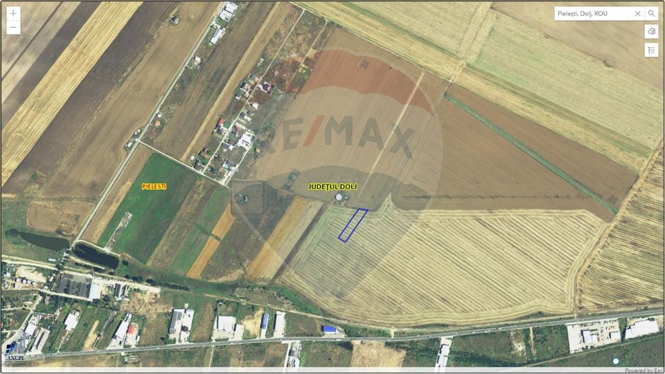 Land 2,829sqm Pielesti / Drumul TARLAUA 39