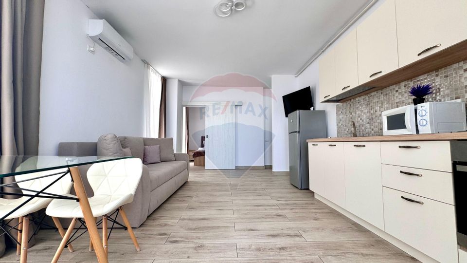 inchiriere Apartament cu 2 camere cu vedere la mare in Eforie Nord