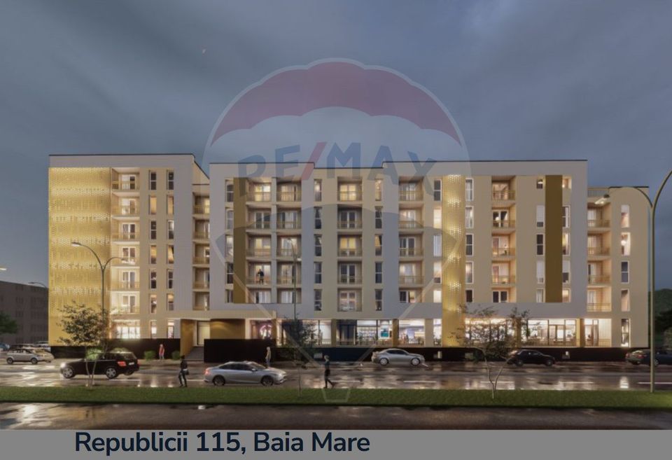 Apartament cu 2 camere de vânzare în zona Republicii