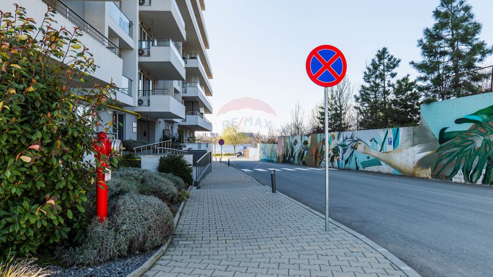 2 camere premium | TERASĂ 25 mp cu deck+vedere lac si pădure I parcare