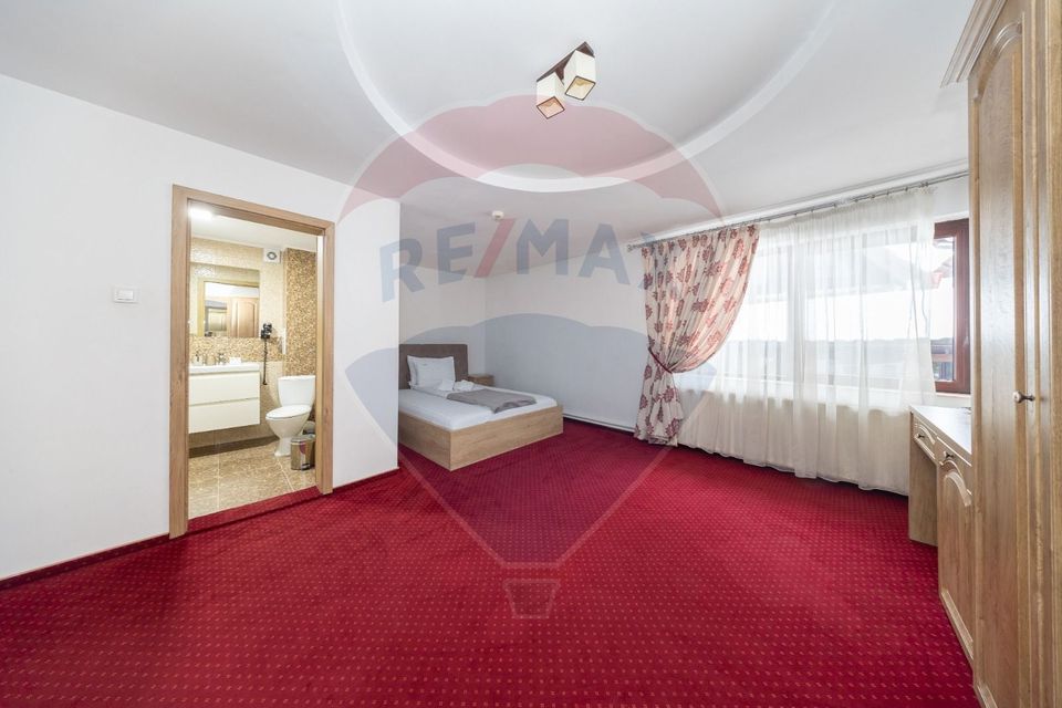 Pensiune cu restaurant și spații comerciale, central Râșnov