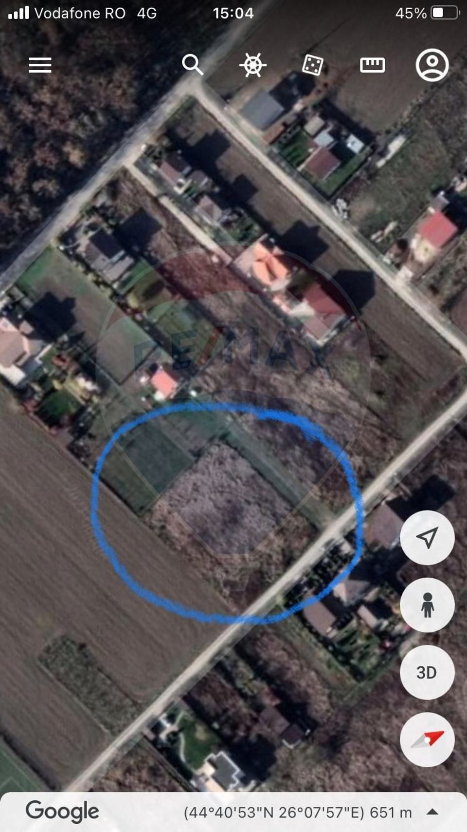 Teren Snagov adiacent Complex Sportiv Snagov