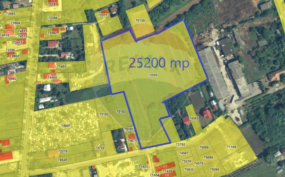 Vanzare Teren Intravilan 25.200mp Titu / Strada Tera
