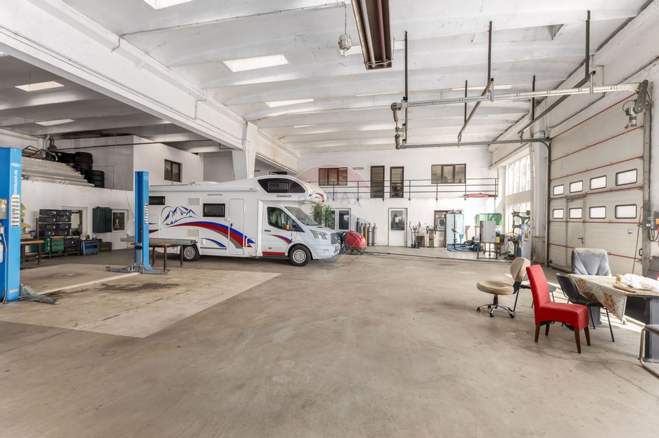 Spațiu Industrial & Comercial – 11735 mp, Hala 2900 mp, Birouri 727 mp