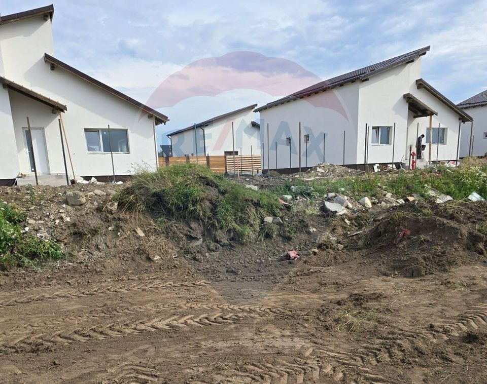 Teren Sanpetru, str Armoniei, 539mp, cu proiect casa si avize in lucru