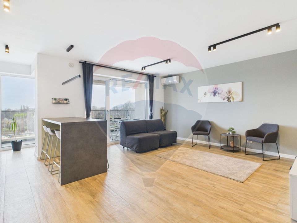 Apartament 3 camere de inchiriat mobilat complet