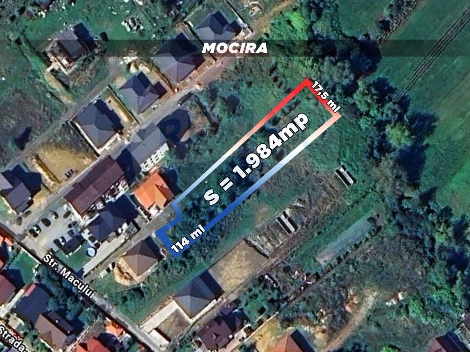 DE VANZARE- TEREN in Mocira