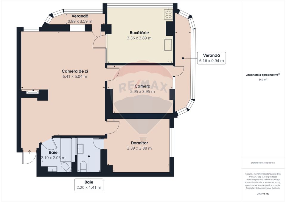 3 room Apartment for sale, Colentina area