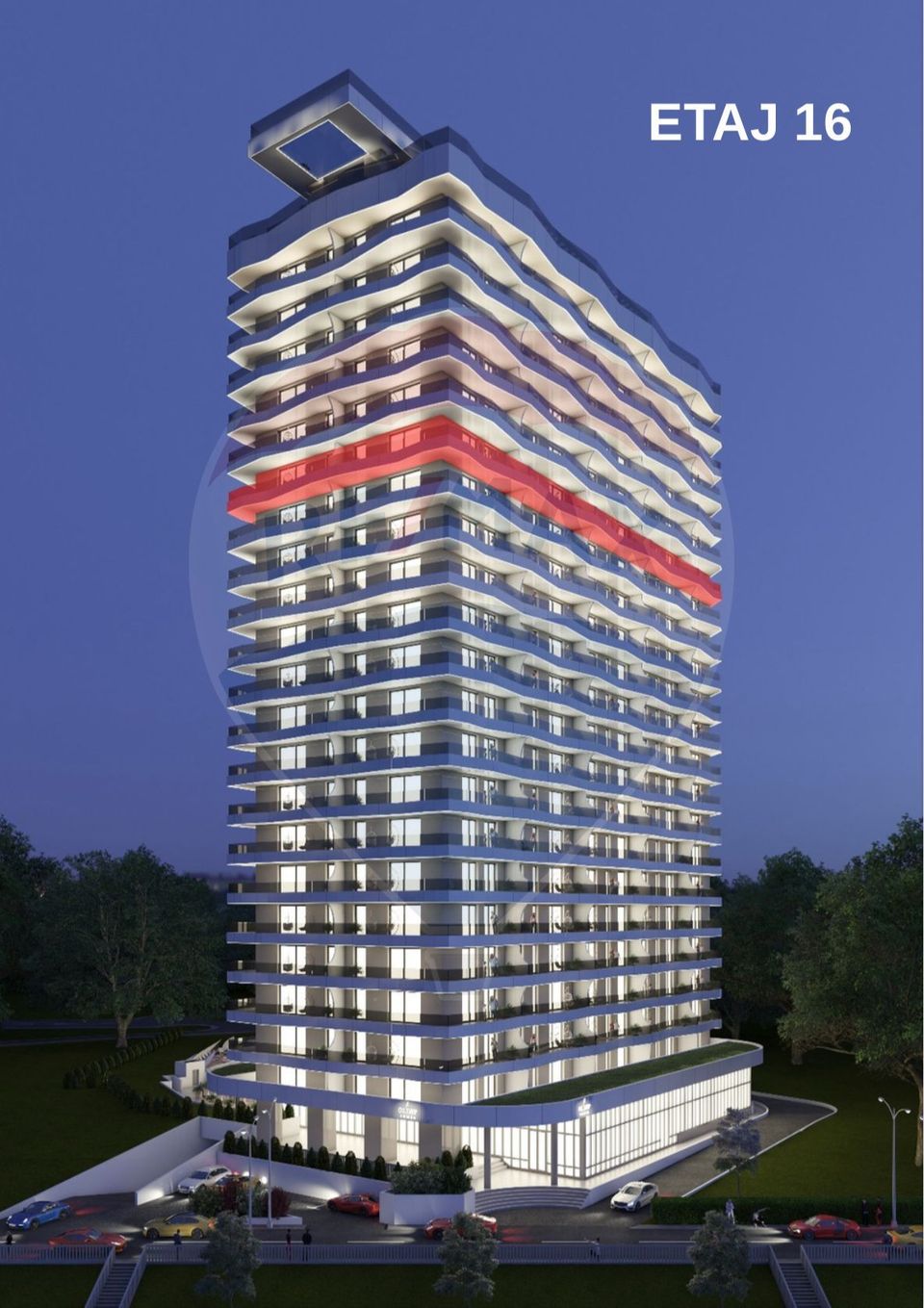Apartament de vanzare OlimpTower etaj 16