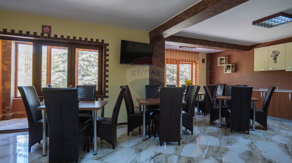 Oferta - vanzare pensiune 10 camere si casa de vacanta, Slanic Prahova