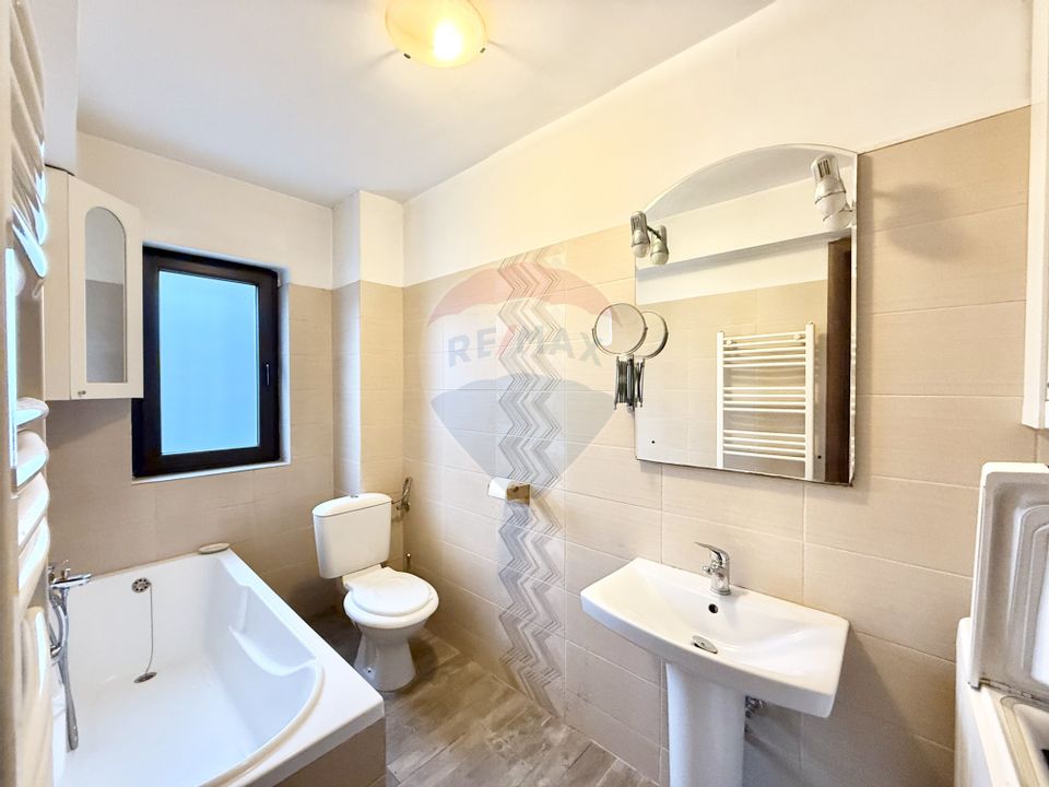 For Sale | 2-room apartment with garden 52 sqm | Otopeni-Scolii