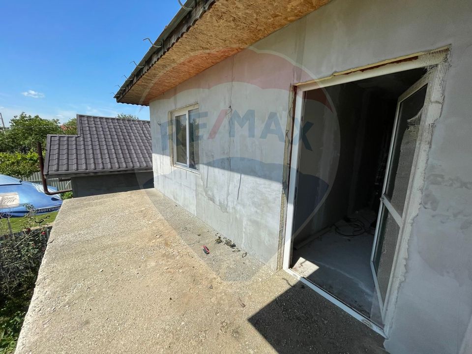 Casă P+1- Vasilați - 491 mp teren - posibiliate de extindere