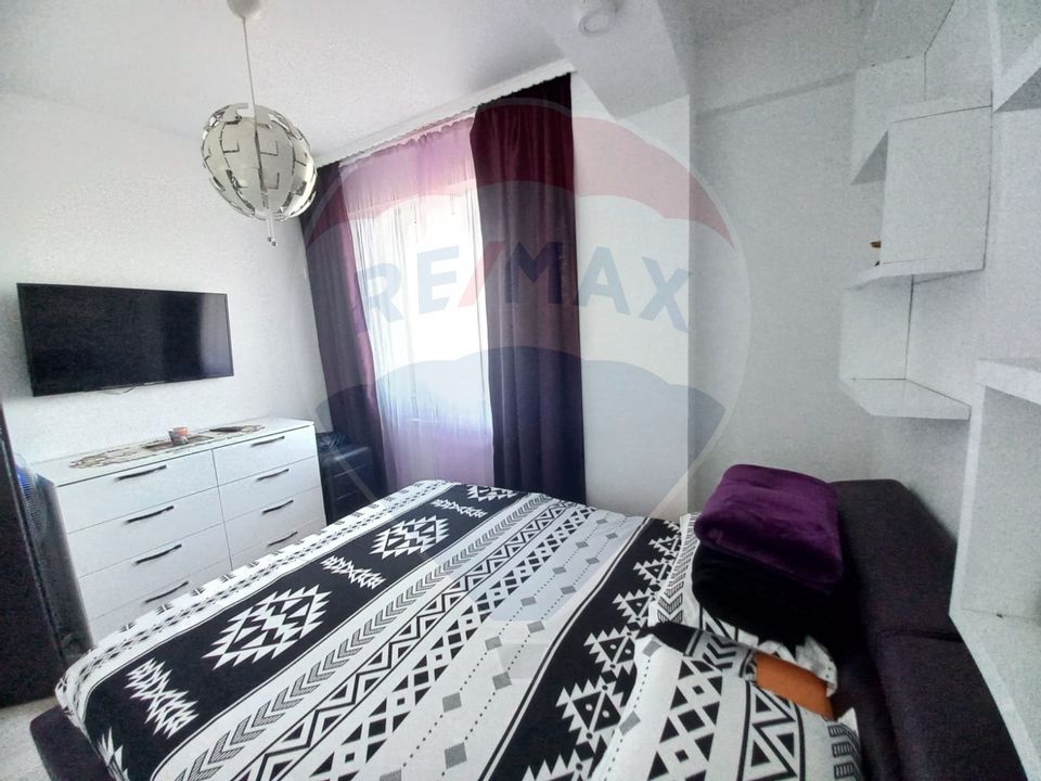 2 rooms furnished equipped apartment in Chiajna