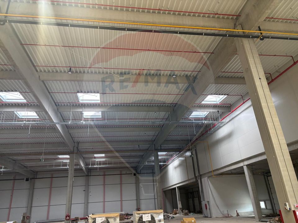 Hala moderna 1436 mp 2 rampe drive in H 10 m Luna de Sus